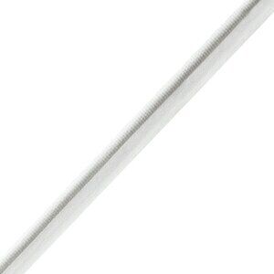 Samuel & Sons 2 Yards White Snow 1/4" Cord Tape Aspen Piping Fabric Trim